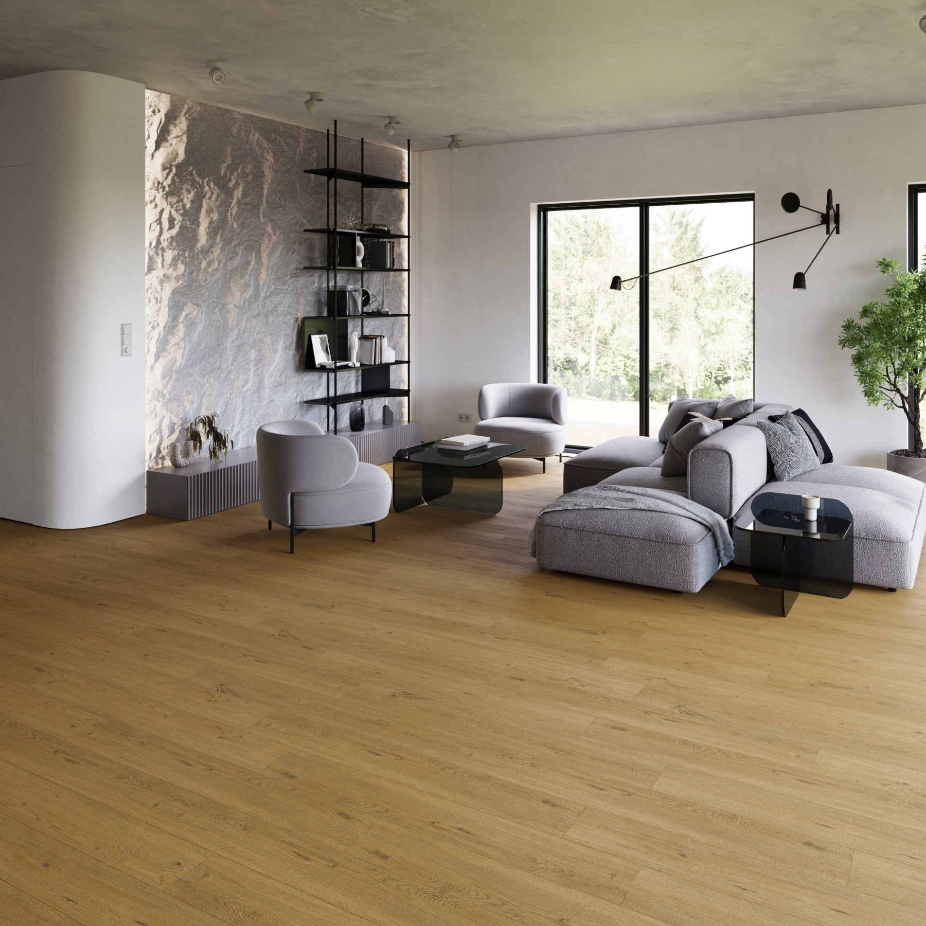 Vinyl Podlaha SPC VinCore Wood 5/0,3mm MILANO 18x122cm (2,2m2)